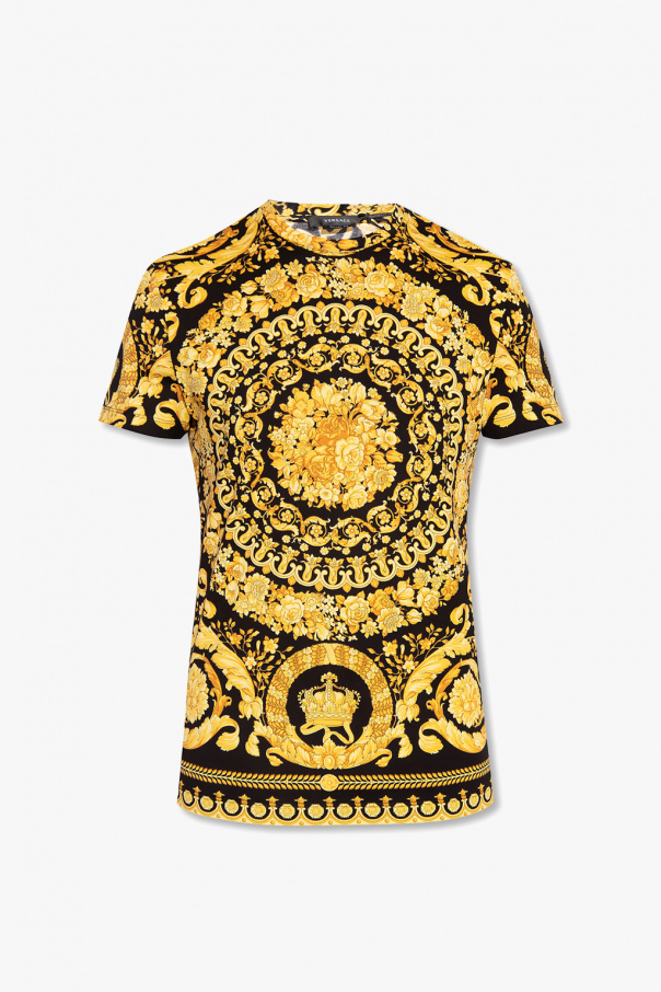 Versace Tshirt with Baroque pattern Men's Clothing Vitkac